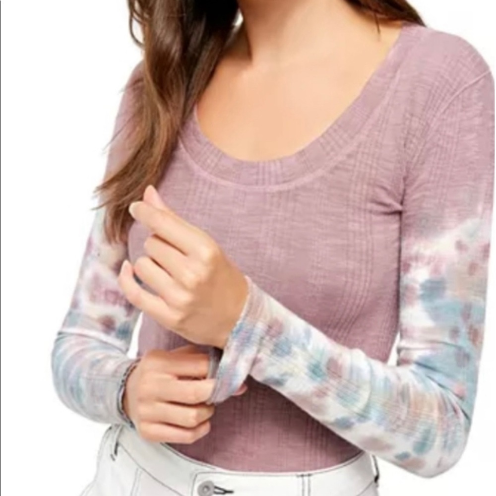 Free People Big Sir Misty Mountain long sleeve tee